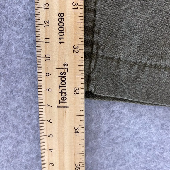 Imogene + Willie Pants Mens 38 (41x33) Olive Oliver Military Trouser Button Fly - Picture 12 of 13